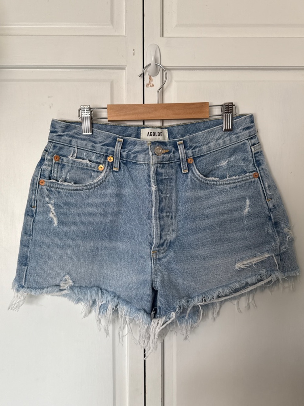 Agolde | Parker Vintage Cut Off Short in Swapmeet | 27 - Picture 7 of 10